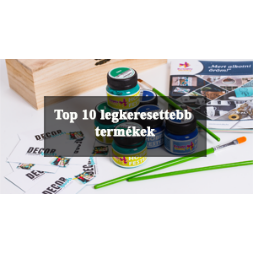 Top 10-es terméklista