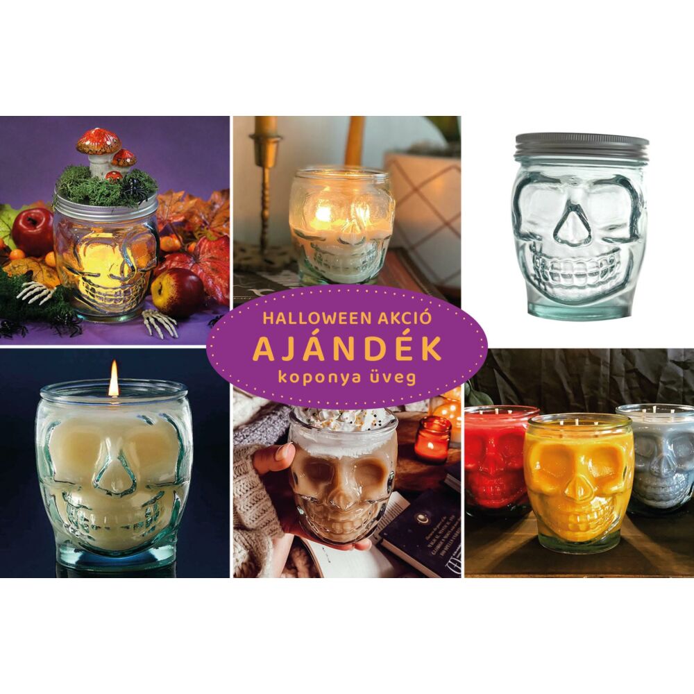 Halloween akció - ajándék koponya!