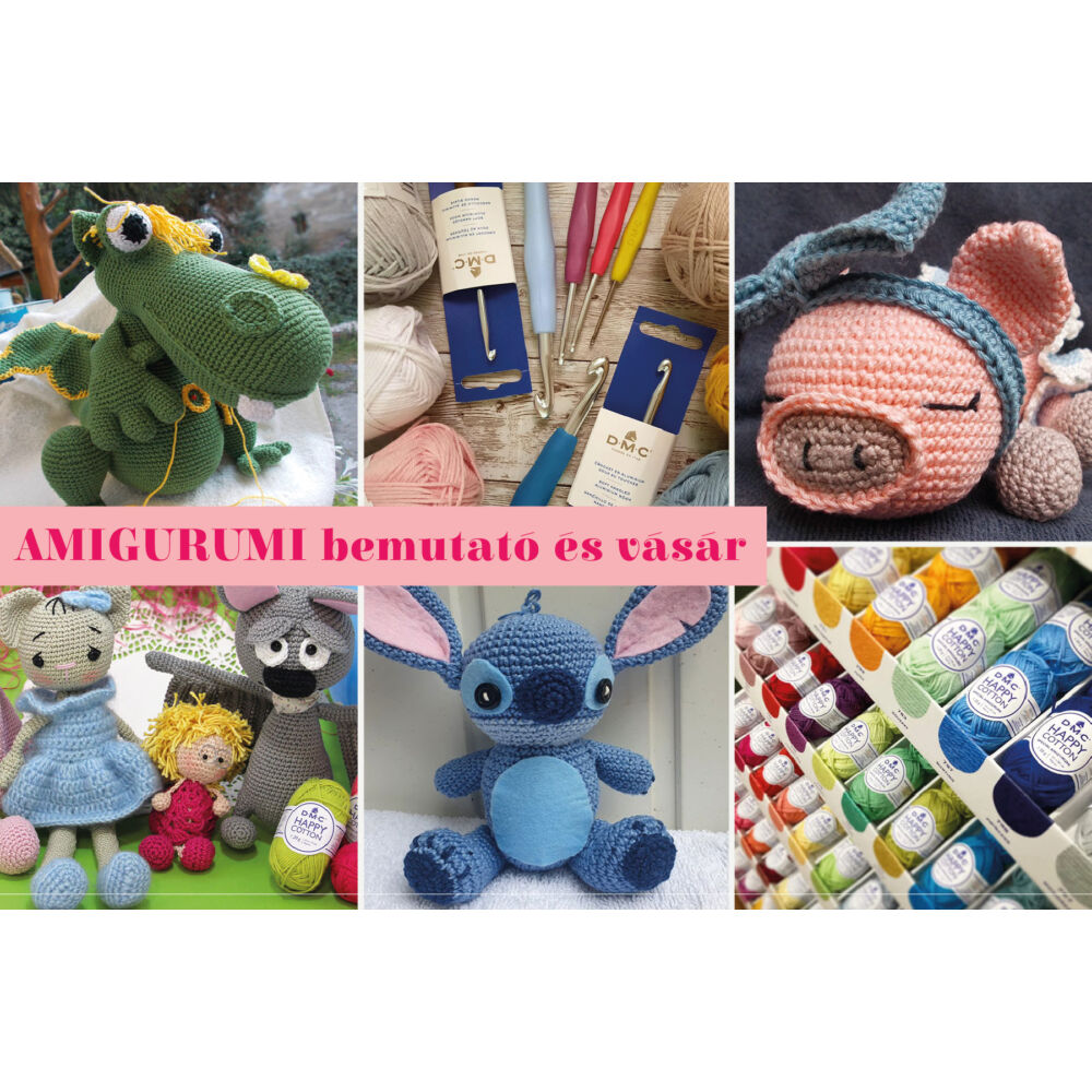 Amigurumi bemutató és vásár!!!