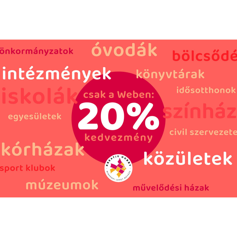 Intézményi kedvezmény a webáruházban!