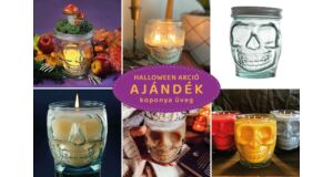 Halloween akció - ajándék koponya!