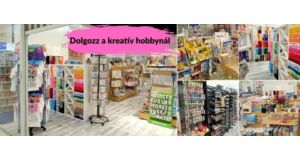 Dolgozz a Kreatív Hobbynál