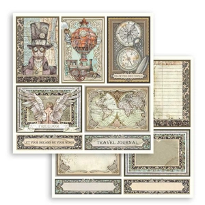 Kétoldalas papír, 31,5 x 30,5 cm - Sir Vagabond kártyák