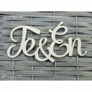 Natúr fa felirat, fehér TE&amp; ÉN