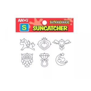 AMOS akril forma, LÁNYOS 6db/cs