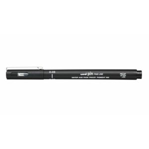UNI PIN rajzmarker fekete 0,3 mm