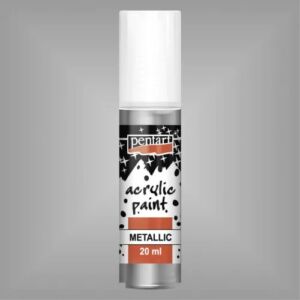 metál akrilfesték ezüst