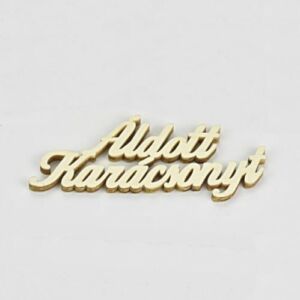 Áldott karácsonyt felirat