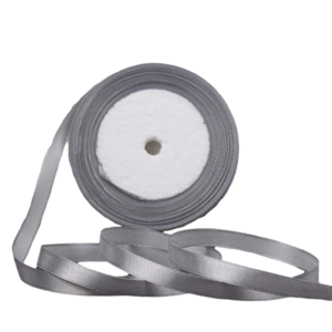 ezüst szaténszalag