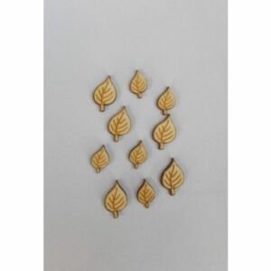 lézervágott falevelek