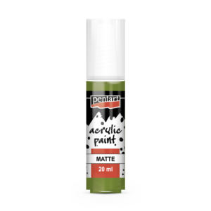 matt akrilfesték olíva