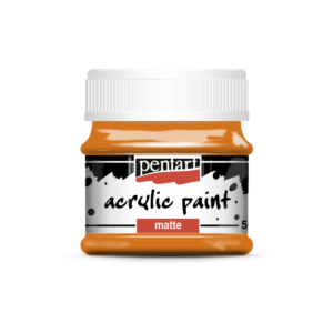 Matt akrilfesték narancs