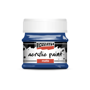 matt akrilfesték sötétkék