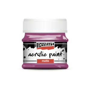 matt akrilfesték mályva