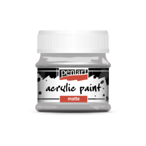 matt akrilfesték szürke
