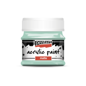 Matt akrilfesték menta