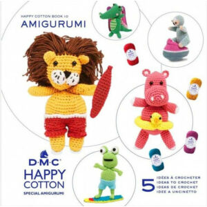 DMC Amigurumi könyv 10 - Állatok a tengerparton