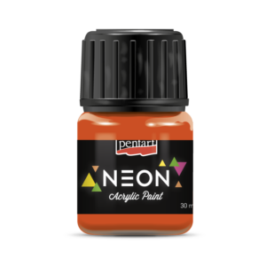 neon akrilfesték narancs