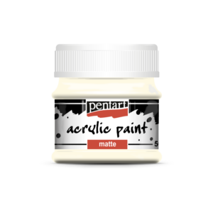 Matt akrilfesték 50 ml elefántcsont