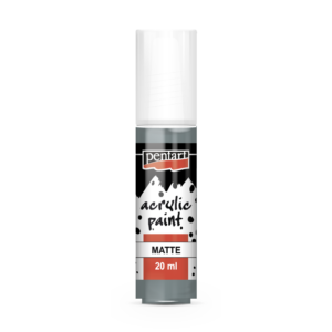 matt akrilfesték jégkék