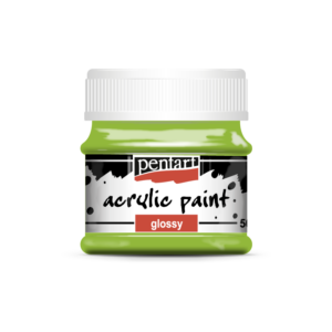 Fényes akrilfesték almazöld