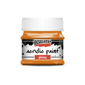 Fényes akrilfesték narancs
