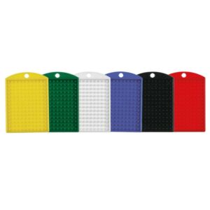 Pixel kulcstartó alaplap 2,8x4 cm VÁLASZTHATÓ SZÍNEKBEN