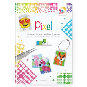 Pixel ötletfüzet kulcstartó alaplaphoz