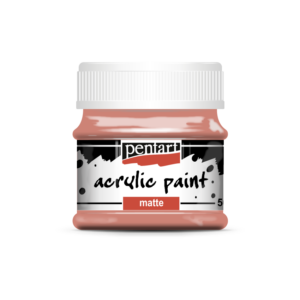 matt akrilfesték korall