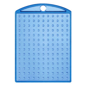 Pixel kulcstartó kék