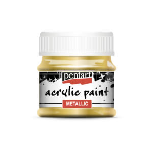 Metál akrilfesték arany