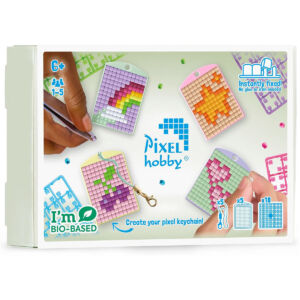 Pixel kulcstartó box - PASZTELL VILÁG