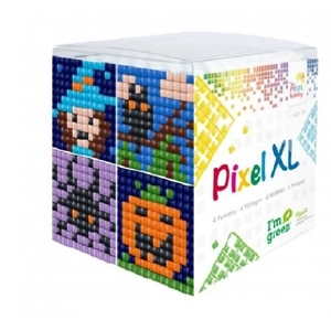 pixel kocka halloween
