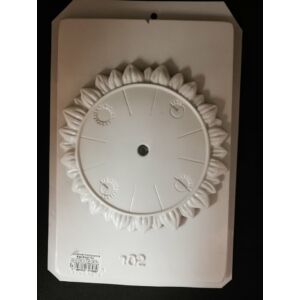 gipszkiöntő forma, napraforgó