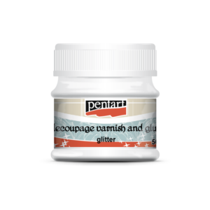 Glitteres decoupage ragasztólakk, 50 ml