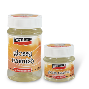 Fényes lakk, oldószeres