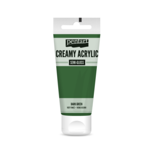 selyemfényű akrilfesték sötétzöld