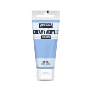 selyemfényű akrilfesték bébikék
