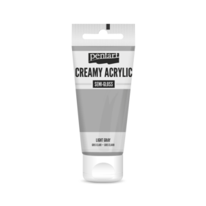 selyemfényű akrilfesték világosszürke