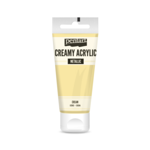 selyemfényű akrilfesték krémszín