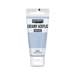 selyemfényű akrilfesték jégkék