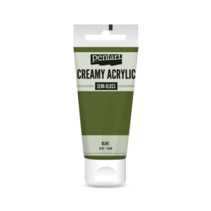 selyemfényű akrilfesték olíva