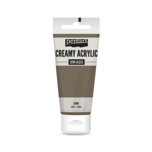 selyemfényű akrilfesték homok