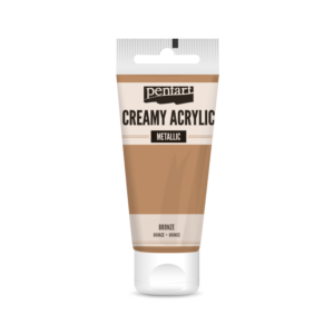 metál akrilfesték bronz