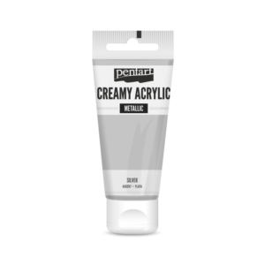 metál akrilfesték ezüst