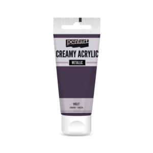 metál akrilfesték lila