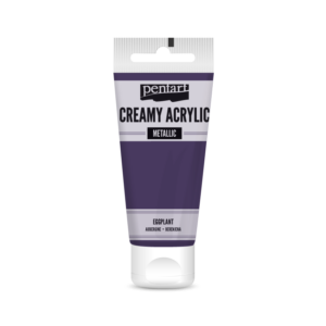 metál akrilfesték padlizsán