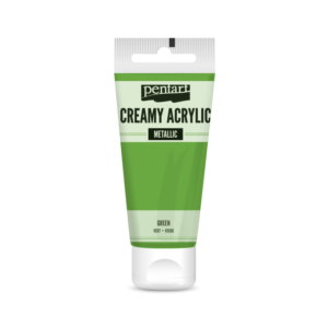 metál akrilfesték zöld