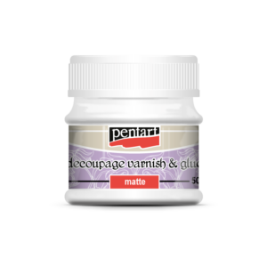 matt dekupázs ragasztólakk