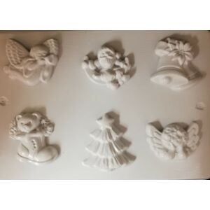 karácsonyi gipszkiöntő